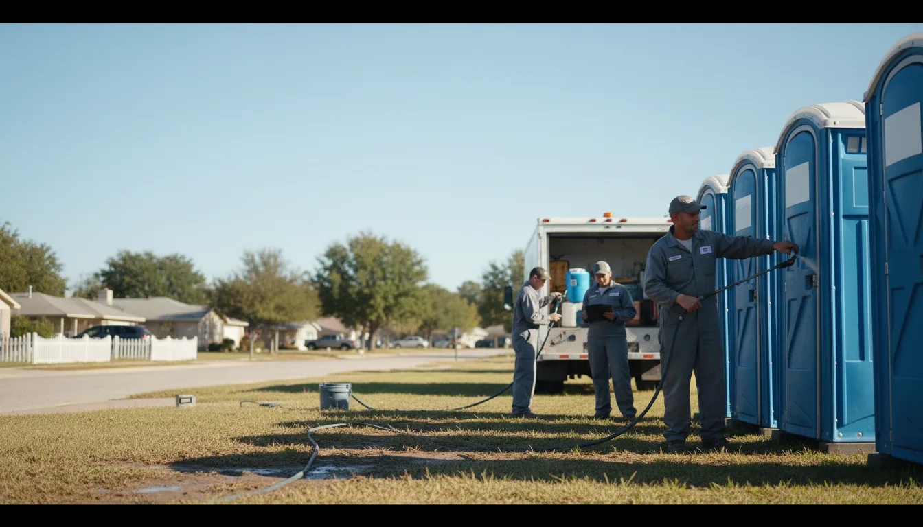 Long-Term Portable Toilet Rental in Hickory Corners, MI near me